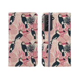 Trendy Toucan Pattern Samsung Folio Case By Artists Collection