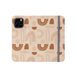 Trendy Pattern iPhone Folio Case By Artists Collection