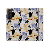 Toucan Pattern Samsung Folio Case By Artists Collection