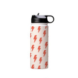 Thunder Pattern Water Bottle By Artists Collection