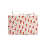 Thunder Pattern Clutch Bag By Artists Collection