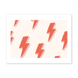 Thunder Pattern Art Print By Artists Collection