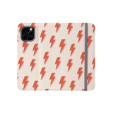 Thunder Pattern iPhone Folio Case By Artists Collection