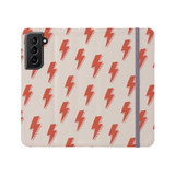 Thunder Pattern Samsung Folio Case By Artists Collection