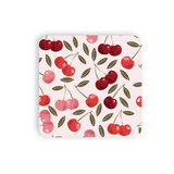 Sweet Cherry Pattern Coaster Set By Artists Collection