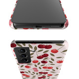 Sweet Cherry Pattern Samsung Snap Case By Artists Collection