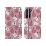 Sweet Apples Pattern Samsung Folio Case By Artists Collection