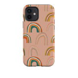 Summer Rainbows Pattern iPhone Tough Case By Artists Collection