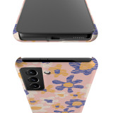 Summer Flower Lines Pattern Samsung Snap Case By Artists Collection