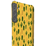 Summer Cactus Pattern Samsung Snap Case By Artists Collection