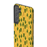 Summer Cactus Pattern Samsung Tough Case By Artists Collection