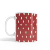 Strawberry Seeds Pattern Coffee Mug By Artists Collection