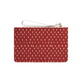 Strawberry Seeds Pattern Clutch Bag By Artists Collection