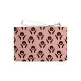 Spiritual Vector Pattern Clutch Bag By Artists Collection