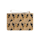 Simple Toucan Pattern Clutch Bag By Artists Collection