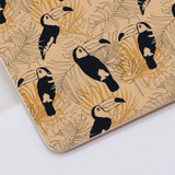 Simple Toucan Pattern Clutch Bag By Artists Collection