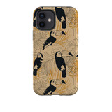 Simple Toucan Pattern iPhone Tough Case By Artists Collection