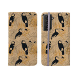 Simple Toucan Pattern Samsung Folio Case By Artists Collection