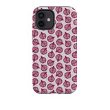 Simple Pomegranate Pattern iPhone Tough Case By Artists Collection