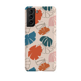 Simple Floral Pattern Samsung Snap Case By Artists Collection