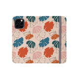 Simple Floral Pattern iPhone Folio Case By Artists Collection