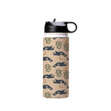 Save The Earth Pattern Water Bottle By Artists Collection