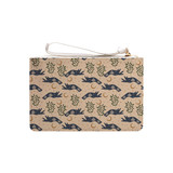 Save The Earth Pattern Clutch Bag By Artists Collection