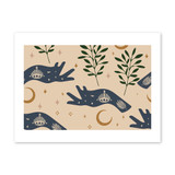 Save The Earth Pattern Art Print By Artists Collection