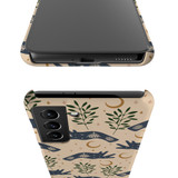 Save The Earth Pattern Samsung Snap Case By Artists Collection