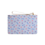 Puppy Pattern Clutch Bag By Artists Collection