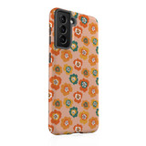 Poppy Flowers Background Samsung Tough Case By Artists Collection