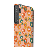 Poppy Flowers Background Samsung Tough Case By Artists Collection