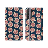 Pomegranate Pattern Samsung Folio Case By Artists Collection