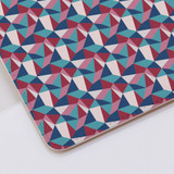 Polygonal Pattern Clutch Bag By Artists Collection