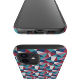 Polygonal Pattern iPhone Tough Case By Artists Collection