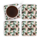 Poly Pattern Coaster Set By Artists Collection