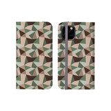 Poly Pattern iPhone Folio Case By Artists Collection