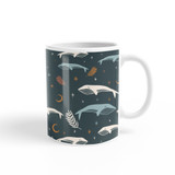 Planet Earth Pattern Coffee Mug By Artists Collection