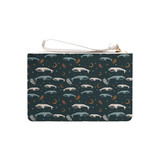 Planet Earth Pattern Clutch Bag By Artists Collection
