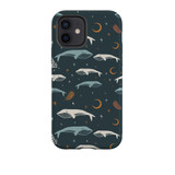 Planet Earth Pattern iPhone Tough Case By Artists Collection