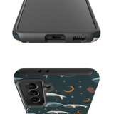Planet Earth Pattern Samsung Tough Case By Artists Collection