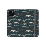 Planet Earth Pattern iPhone Folio Case By Artists Collection