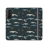 Planet Earth Pattern Samsung Folio Case By Artists Collection