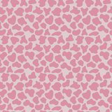 Pink Cow Pattern Design By Artists Collection