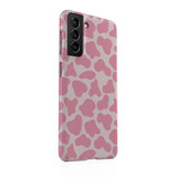 Pink Cow Pattern Samsung Snap Case By Artists Collection
