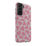 Pink Cow Pattern Samsung Tough Case By Artists Collection