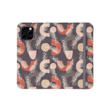 Pineapple Background iPhone Folio Case By Artists Collection