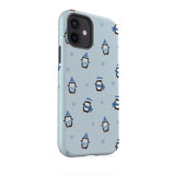 Penguin Pattern iPhone Tough Case By Artists Collection