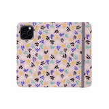 Pencil Strokes Pattern iPhone Folio Case By Artists Collection