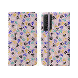 Pencil Strokes Pattern Samsung Folio Case By Artists Collection